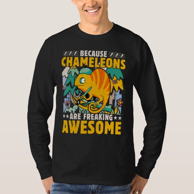 Chameleon  Saying 7 T Shirt (Framsida)