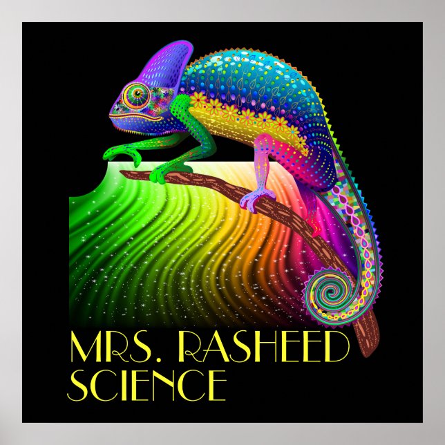 Chameleon/Science Teacher Poster (Framsidan)