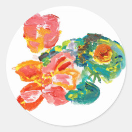 Chameleon Sticker Runt Klistermärke