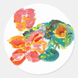 Chameleon Sticker Runt Klistermärke