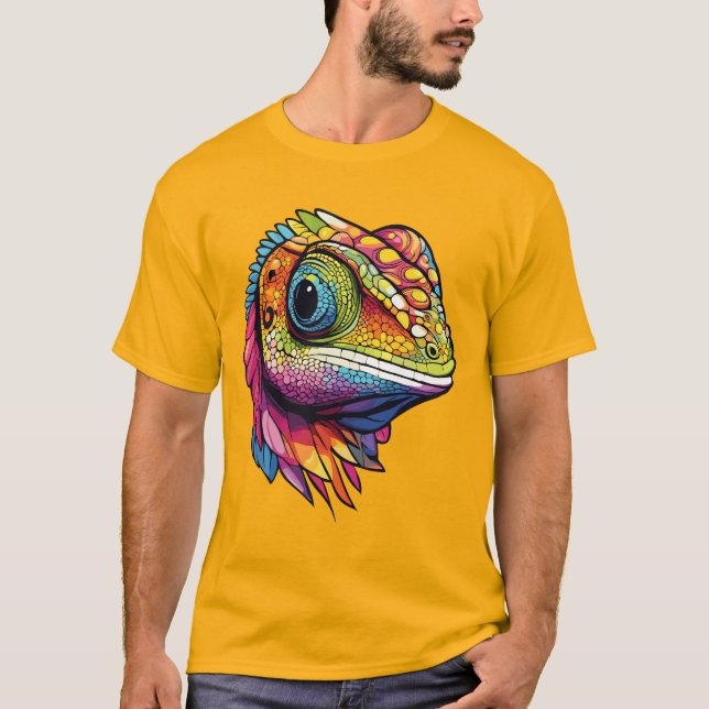 Chameleon T Shirt (Framsida)