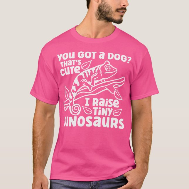 Chameleon Tiny Dinosaur Chameleon Lizard Chameleon T Shirt (Framsida)