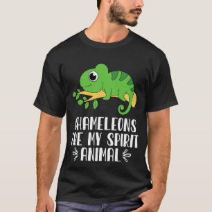 Chameleons är mitt andliga djur t shirt
