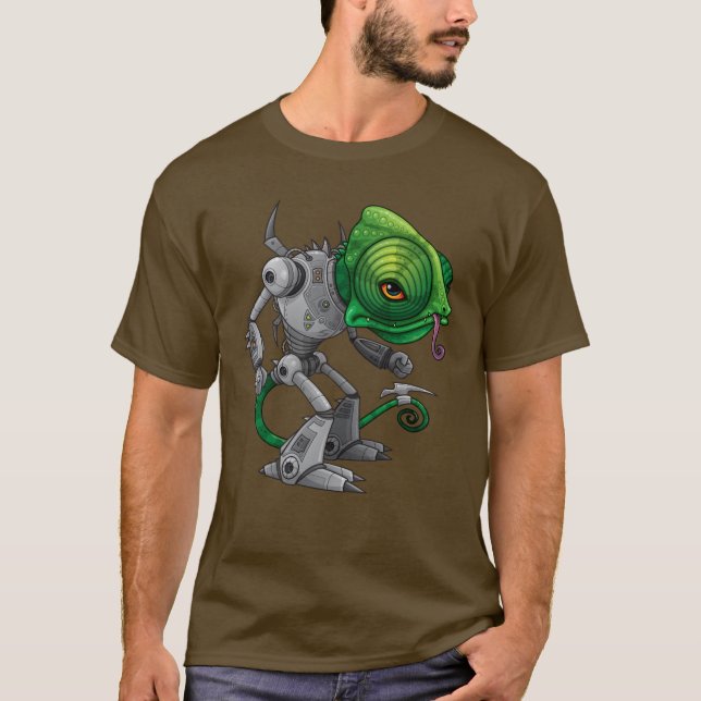 Chameleozoid Tee Shirt (Framsida)