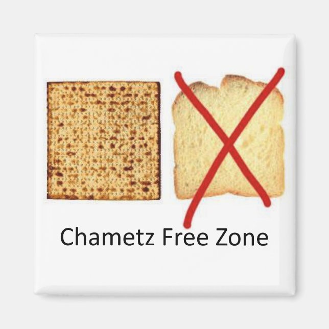 Chametz Free Zon Magnet (Framsidan)