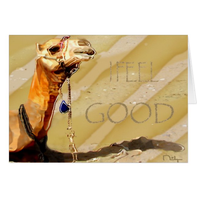 chamo 2 hälsningskort (Framsidan Horizontal)