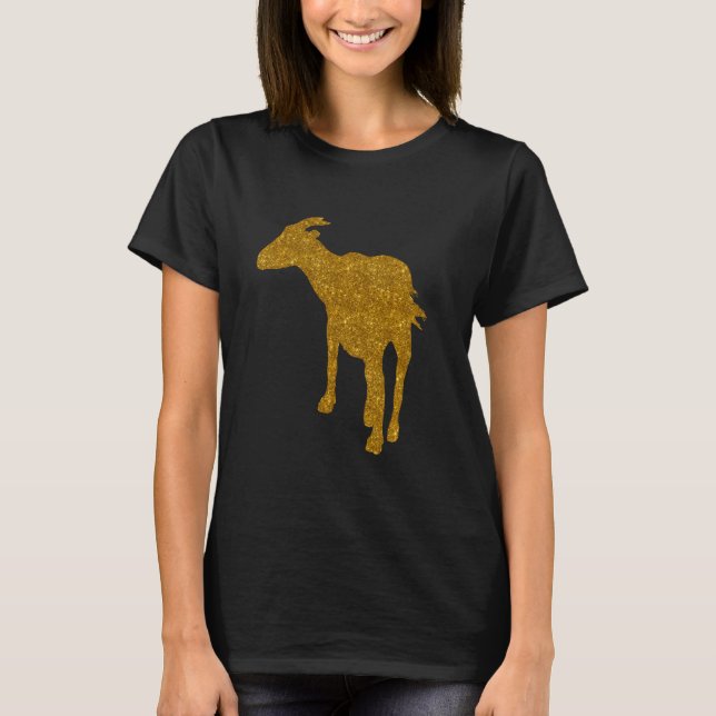 Chamois for Women Girl Goat Antelope Animal T Shirt (Framsida)