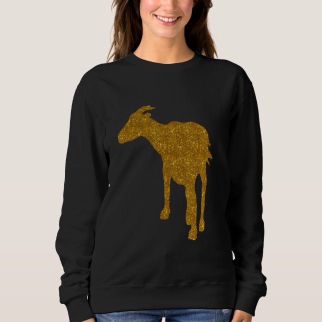 Chamois for Women Girl Goat Antelope Animal T Shirt (Framsida)
