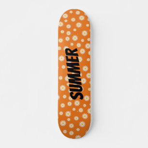 Chamomile Flowers Skateboard Bräda 19,5 Cm