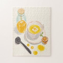 Chamomile & Honey Jigsaw Puzzle Pussel