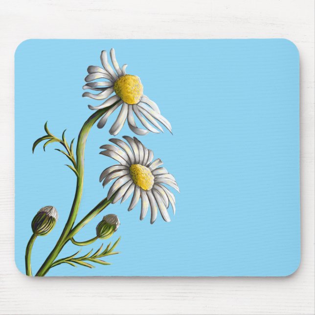 Chamomile Mouse Pad Musmatta (Framsidan)