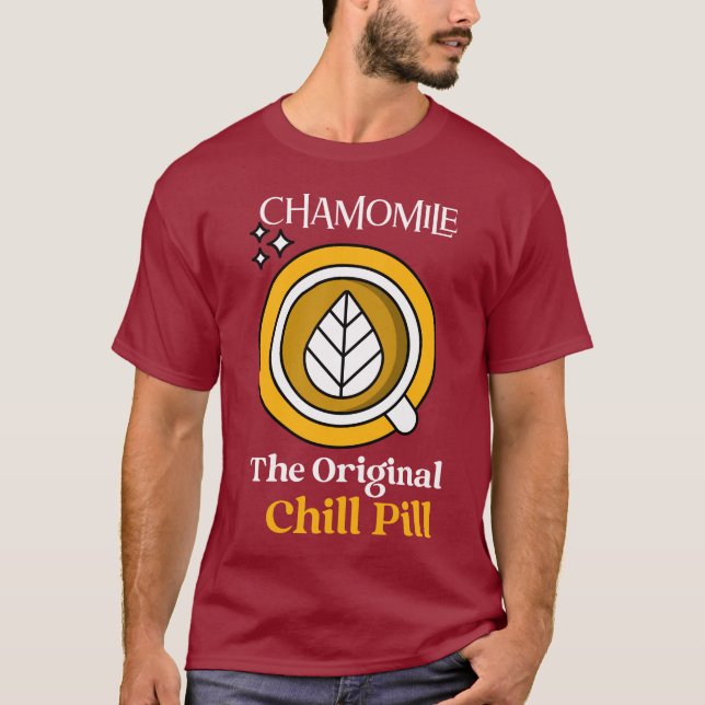 Chamomile: Original Chill Pill - Herbal Lugn. T Shirt (Framsida)