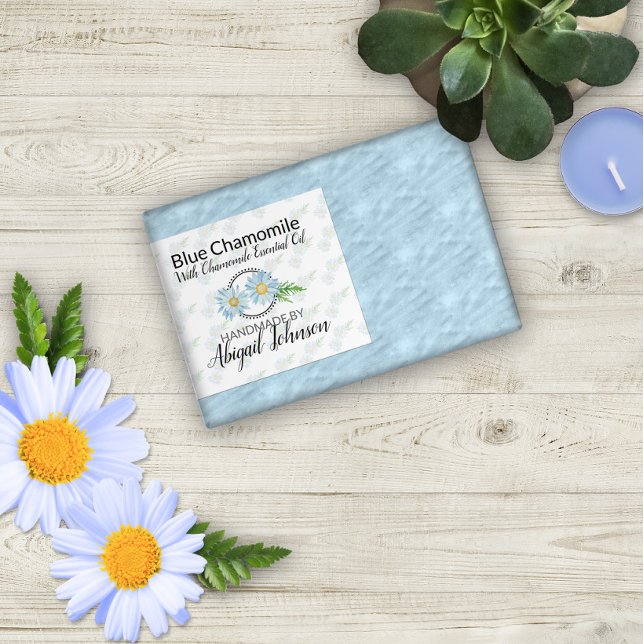 🌼 Chamomile Soap-etikett för Bath & Body Product Mat Etiketter (Skapare uppladdad)