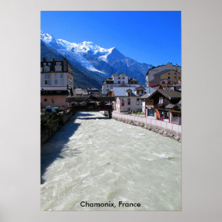 Chamonix, Frankrike Poster