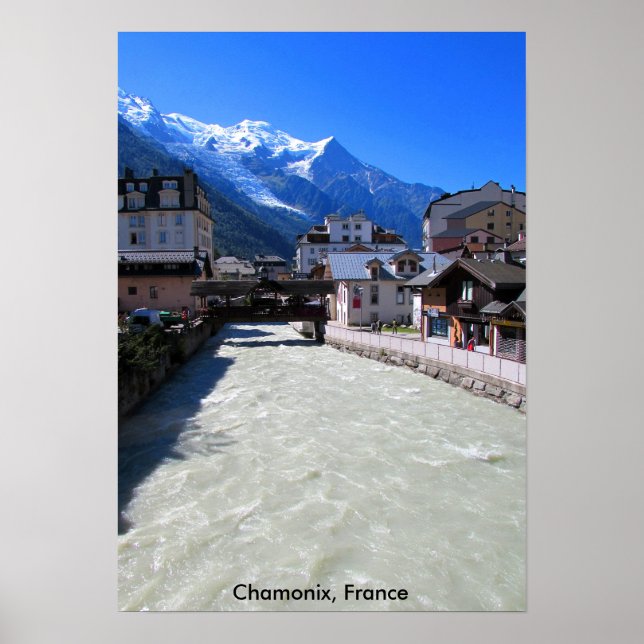 Chamonix, Frankrike Poster (Framsidan)