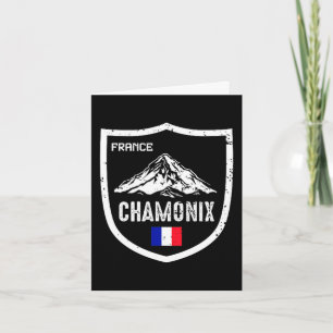 Chamonix Frankrike skidort skidåkning berg Kort