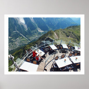 Chamonix i dalen, Fransk Alpernor Poster