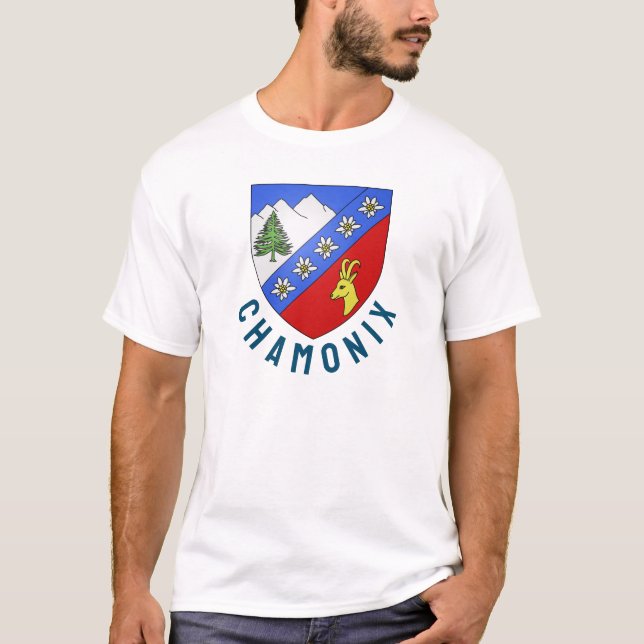 Chamonix jackar om arm t shirt (Framsida)