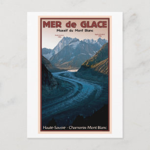 Chamonix - Mer de Glace Vykort