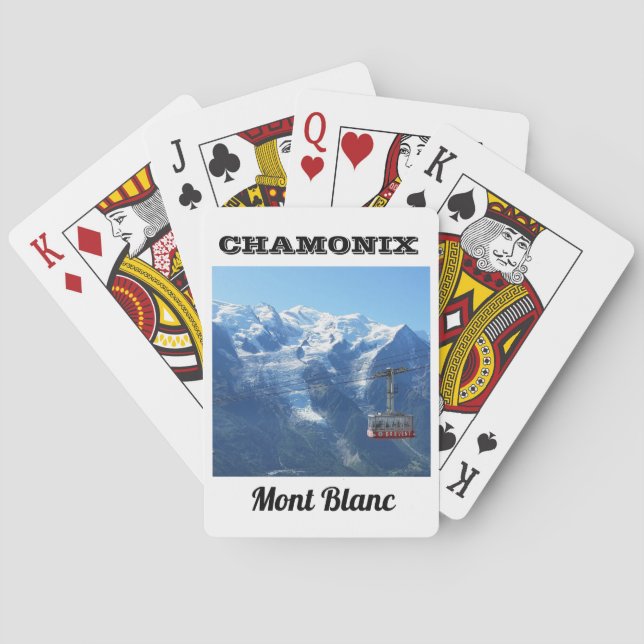 Chamonix Mont Blanc Casinokort (Baksidan)