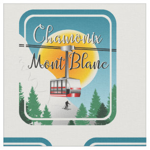 Chamonix Mont Blanc Frankrike Tyg
