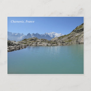 Chamonix Mont Blanc Fransk Alpernas vykort