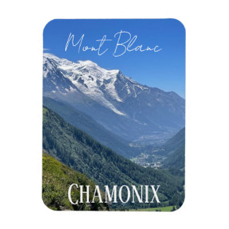 Chamonix, Mont Blanc, Fransk Alpes, sommarmagnet Magnet