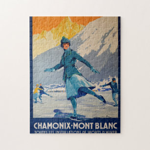 Chamonix - Mont Blanc Pussel