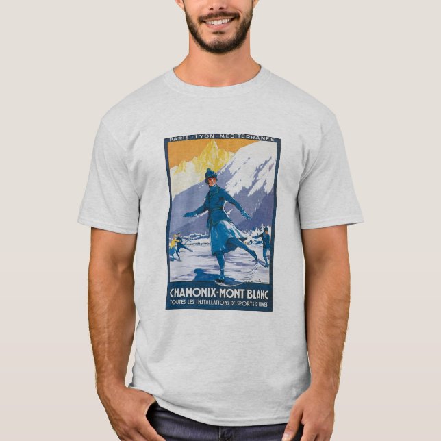 Chamonix Mont Blanc T-shirt (Framsida)