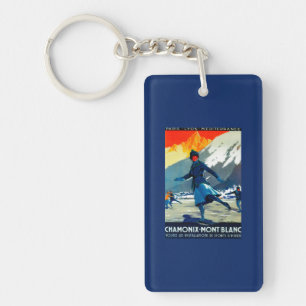Chamonix-Mont Blanc vintage PosterEurope