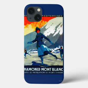 Chamonix-Mont Blanc Vintage PosterEurope