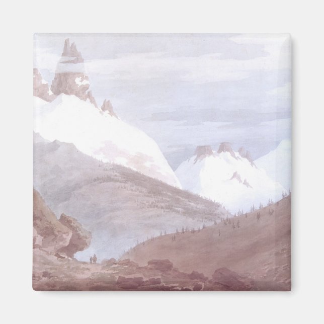 Chamonix och Martigny Magnet (Framsidan)