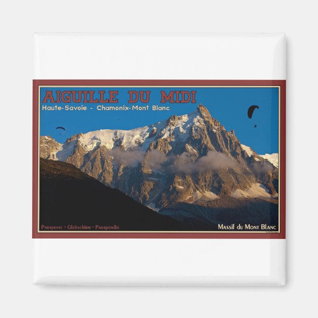 Chamonix - Paragliders Magnet (Framsidan)