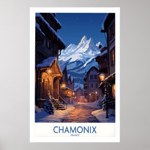 Chamonix Print 1 Poster
