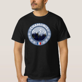 Chamonix Station de Ski T Shirt