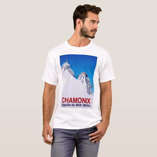 Chamonix T-shirt (Hel framsida)