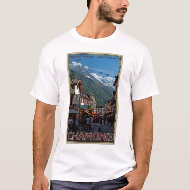 Chamonix Town T-shirt (Framsida)