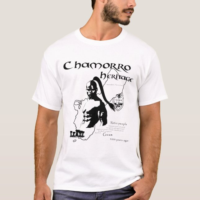 Chamorro andebw t-shirt (Framsida)