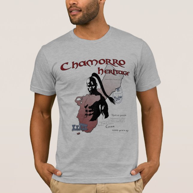 Chamorro andefärg tee shirt (Framsida)
