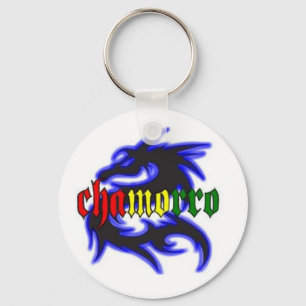 Chamorro drakenyckelring nyckelring