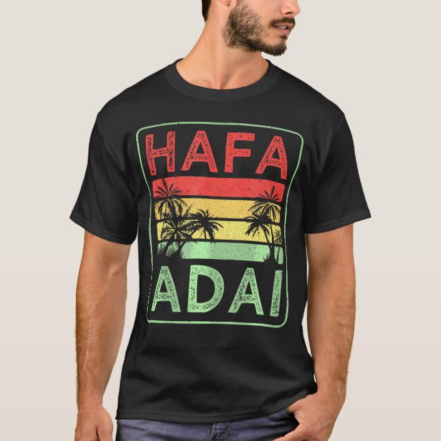 Chamorro Guamanian Hafa Adai T Shirt (Framsida)