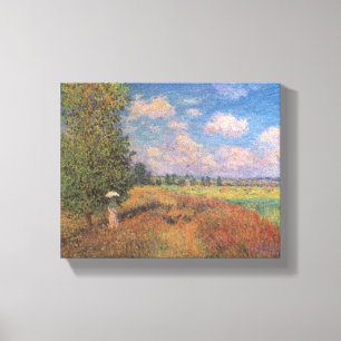 Champ de Coquelicots - Claude Monet - c1875 Canvastryck