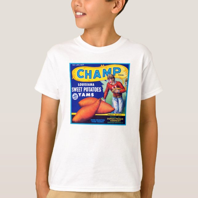 Champ Louisiana Sweet Potatis Tee (Framsida)