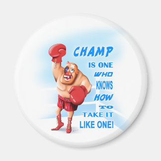 Champ Round Magnet