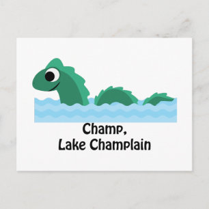 Champ, Sjö Chammedgivanden Vykort