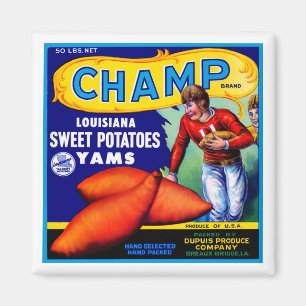 Champ Sweet Potatis Magnet