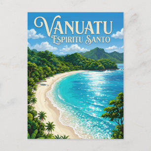 Champagne Beach Vanuatu Vykort