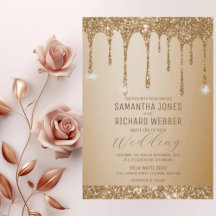 Champagne Beige Bröllop, glitter, Guld