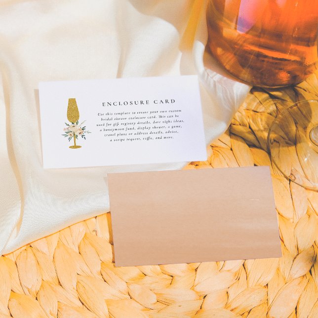 Champagne & Bouquet Brunch & Bubly Möhippa Tilläggskort (Skapare uppladdad)