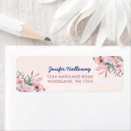 Champagne Brunch och Bubly-Möhippa Returadress Etikett